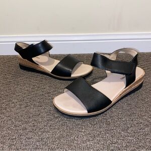Josef Seibel Wyatt Black Sandal